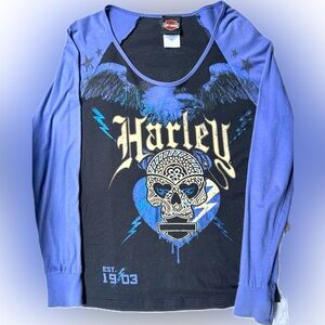 Harley Davidson ladies’ long sleeve t-shirt.